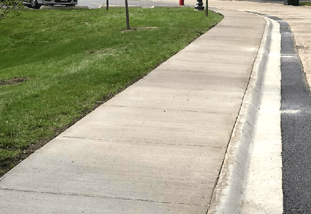 sidewalk curb repair